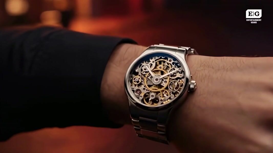 Recent Entertainment Gears brand identity film mixing real footage with AI-generated visuals.